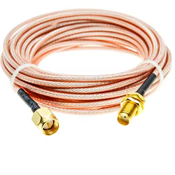 Cable Coaxial SMA Macho-Hembra Bulkhead Alta Calidad