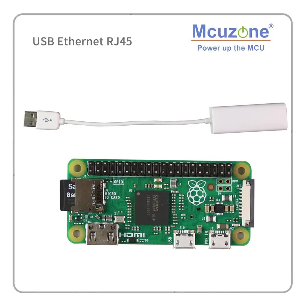 USB Ethernet RJ45 para Raspberry Pi zero W, Plug and play - imagen 5