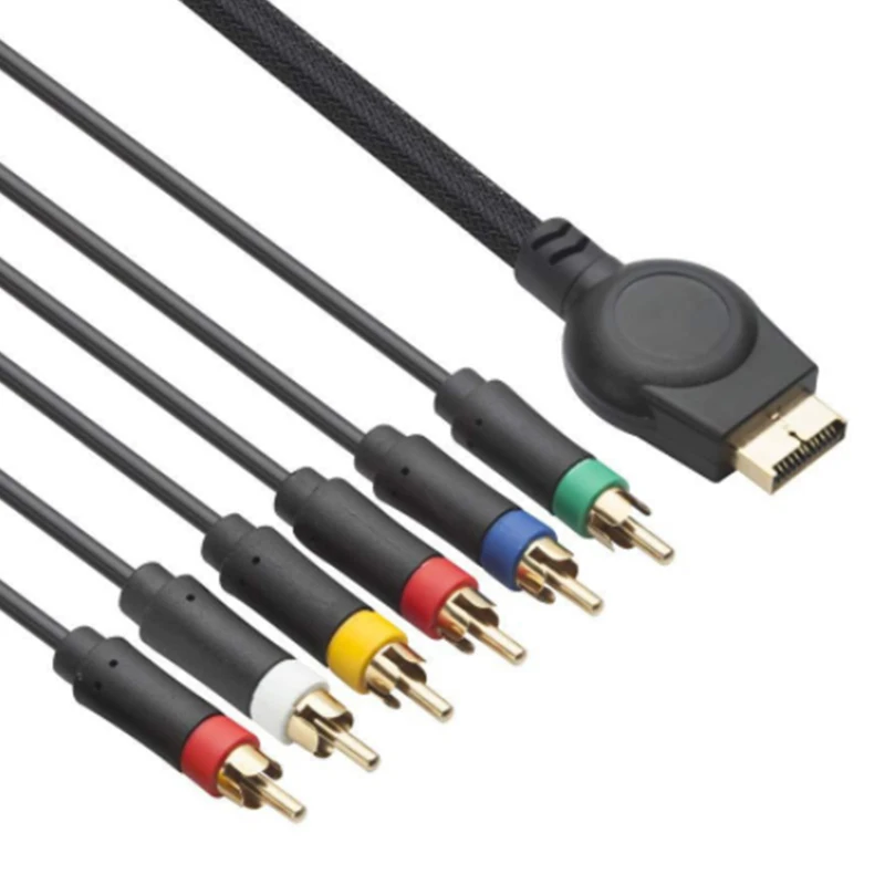 Cable AV multicomponente para PlayStation 2, accesorios de juegos para PS3, PS2, 1,8 m/6 pies - imagen 4