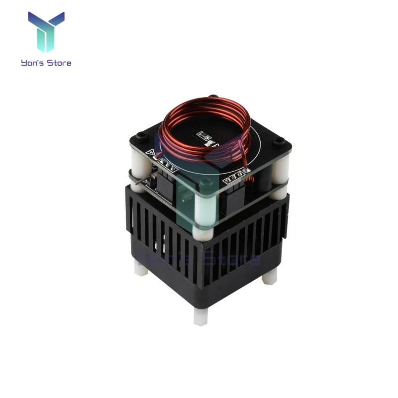 Bobina Tesla de alta frecuencia, vela electrónica HFSSTC, llama de Plasma, CC 36V-48V, tecnología Experimental, modelo de enseñanza - imagen 3