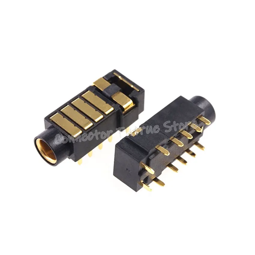 YuXi-toma de corriente para auriculares, 2 piezas, chapado en oro, 4,5mm, Pin de 5 secciones de Audio para Sony Player 4,4 Balance Jack - imagen 4