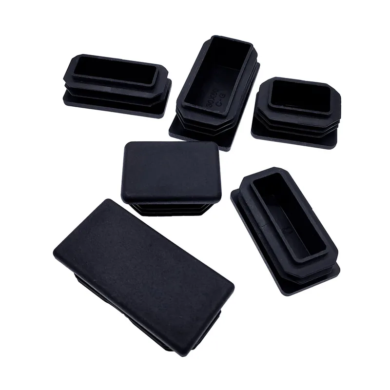 Protector antideslizante para patas de mueble negro - Tapón tubo - imagen 3