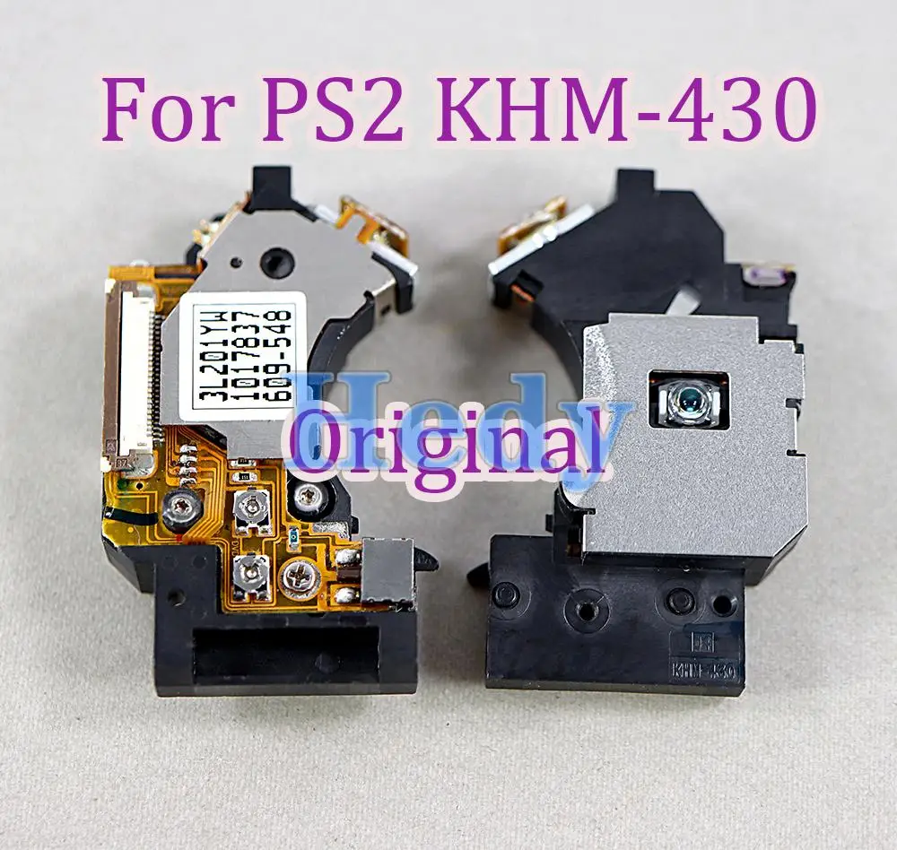 10 Uds Original para PS2 Slim 70000/90000 lente láser KHM-430 KHS 430A KHM 430C pastilla para Playstation 2 Slim reparación de repuesto