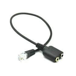 Adaptador RJ9 a 3.5mm para PC y Auriculares