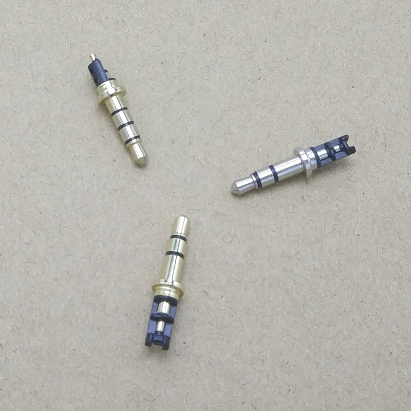 Conector para auriculares estéreo, 10 piezas, 3,5mm, 3, 4 polos, 3,5 niquelado, 90 grados, negro, blanco, adaptador de Audio - imagen 5