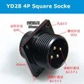 YD28 4P SquareSocke