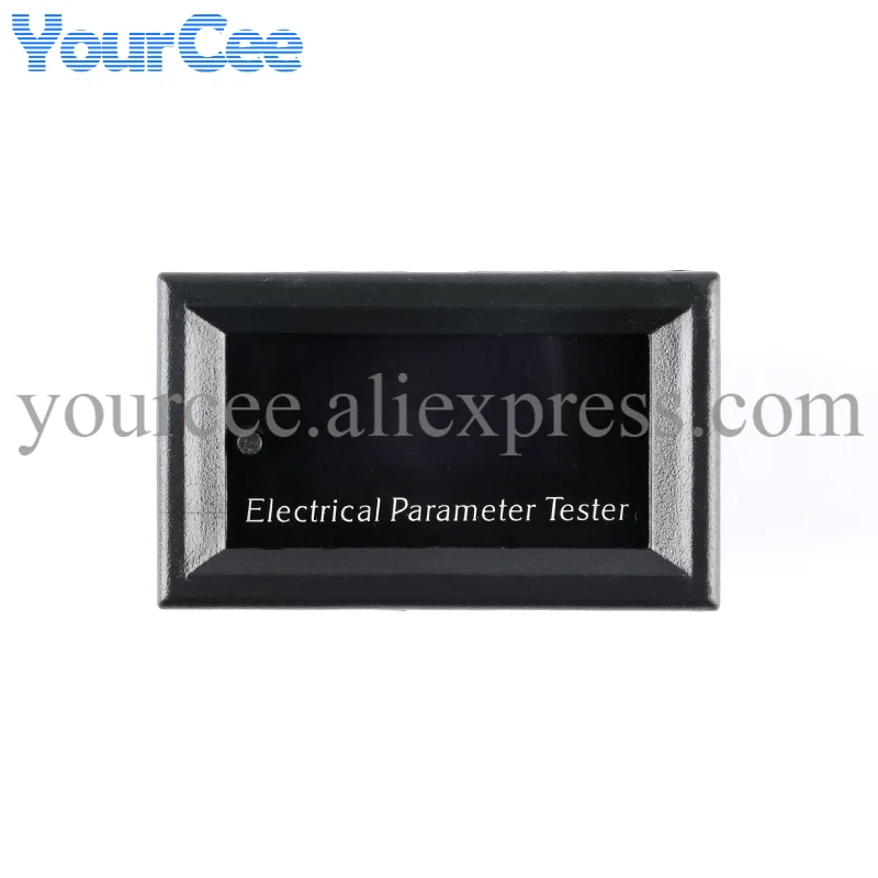 Probador multifunción OLED 33V 100V voltaje corriente tiempo temperatura capacidad voltímetro amperímetro medidor eléctrico pantalla blanca - imagen 5