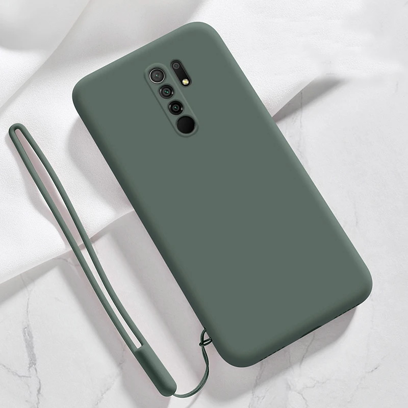 Funda de silicona líquida suave para Xiaomi Mi 9 9T Pro, funda protectora trasera para xiaomi mi 8 Lite 9 Se A2 A3 Mi6 Mix 2S