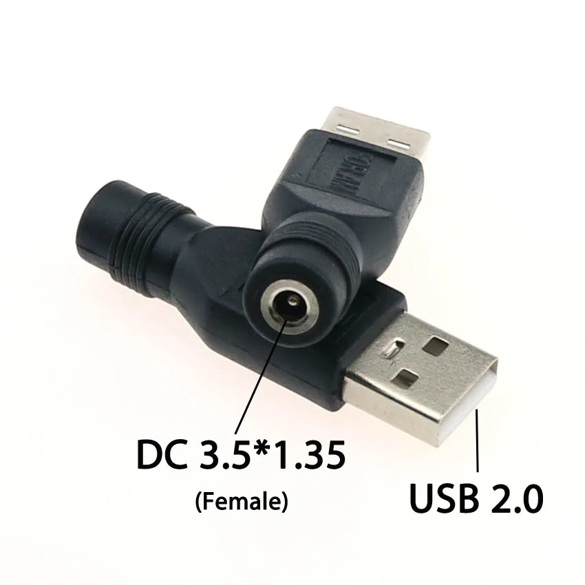 Cltgxdd 1 Uds Micro USB/USB 2,0 macho a DC 3,5*1,35/4,0*1,7mm conector hembra convertidor adaptador para ordenador portátil - imagen 4
