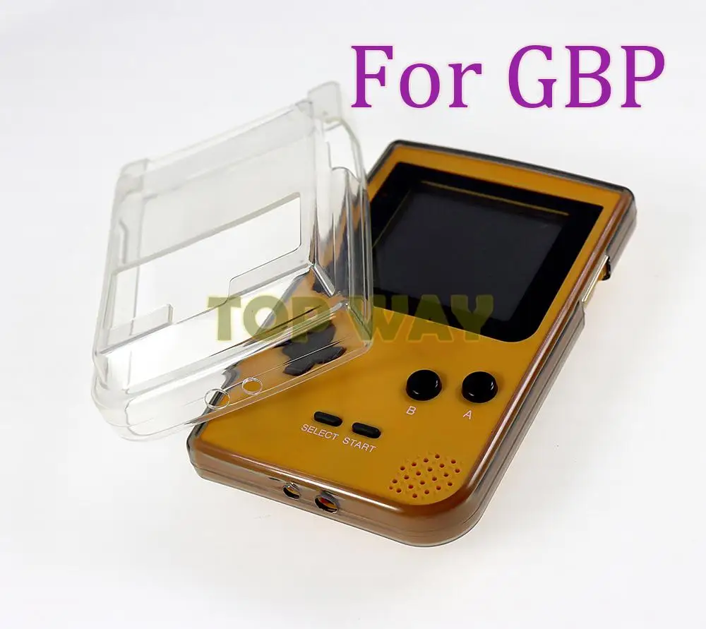 5 uds carcasa protectora de TPU funda transparente para GBA SP/GBP/GB funda protectora transparente para Gameboy Advance SP Pocket - imagen 2
