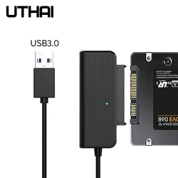 UTHAI T35 Adaptador HDD USB-C a SATA3 - USB 3.0 2,5 Pulgadas