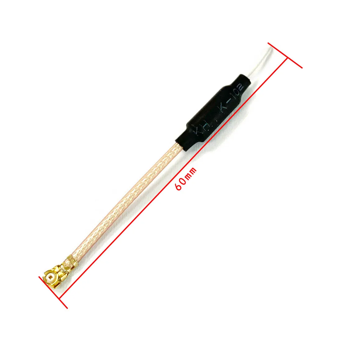 1 unidad 5G 5,8 Ghz antena de tubo de cobre aérea interna 3dBi OMNI con Cable RG178 conector UFL para modelo UAV venta al por mayor nuevo - imagen 5