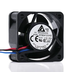 Delta EFB0412VHD Ventilador para Servidor 40 mm 12 V 3 Pines