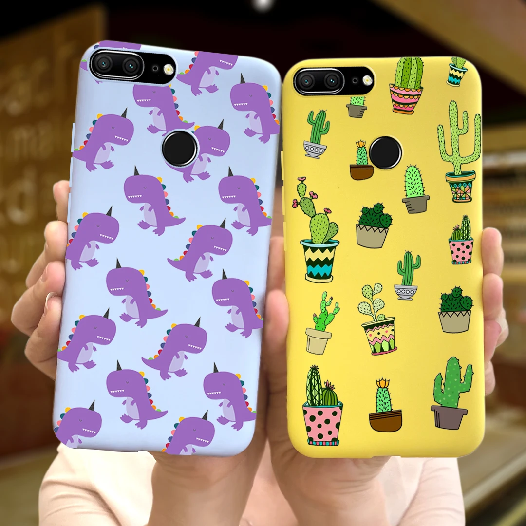 Para Huawei Honor 9 Lite Funda Honor 9 Funda de silicona para teléfono moda macarrón TPU Funda suave para Honor 9 Lite Coque parachoques - imagen 2