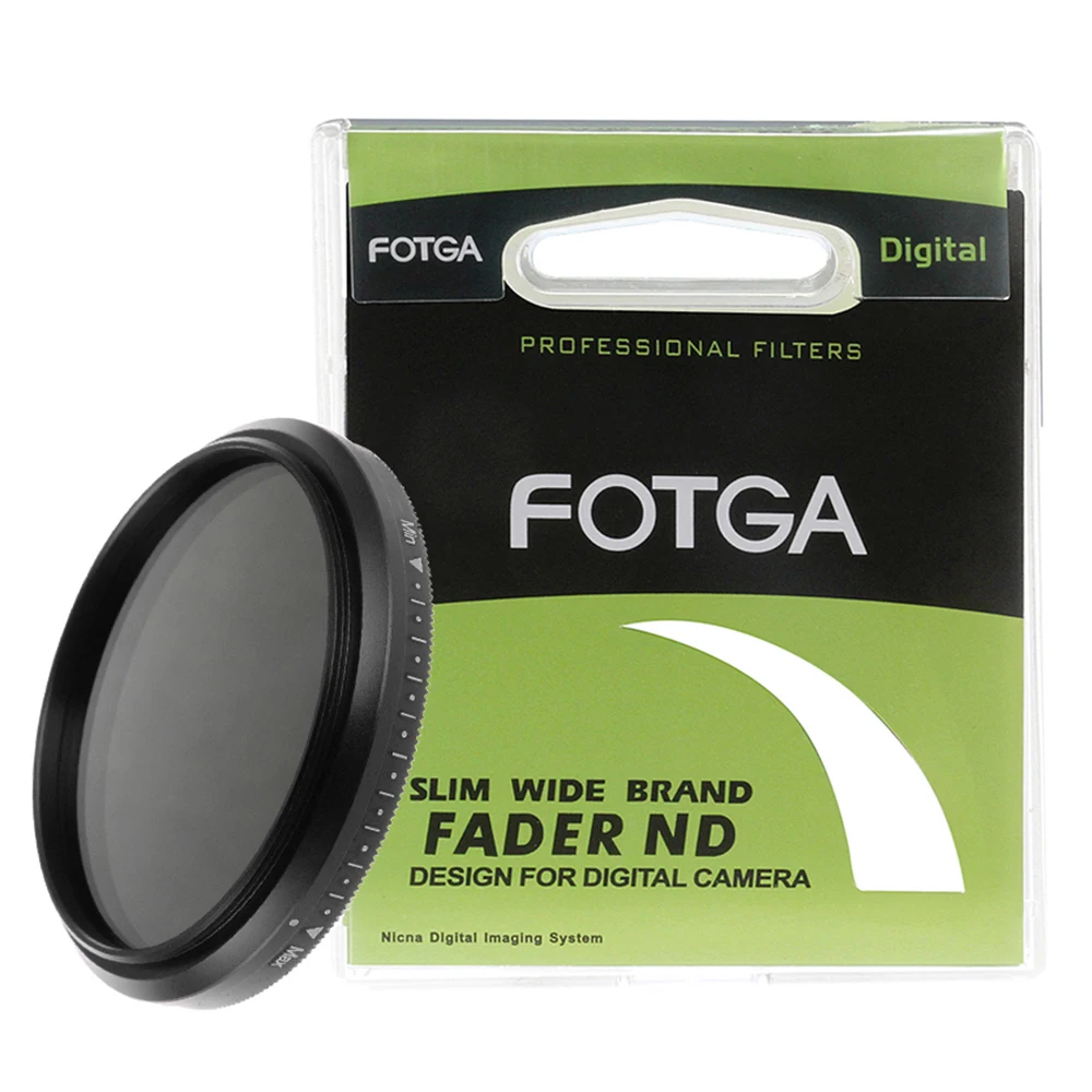 Fotga Slim fader variable ajustable nd filtro ND2 a ND400 43 ~ 86mm 52 58 67 72 77mm - imagen 2