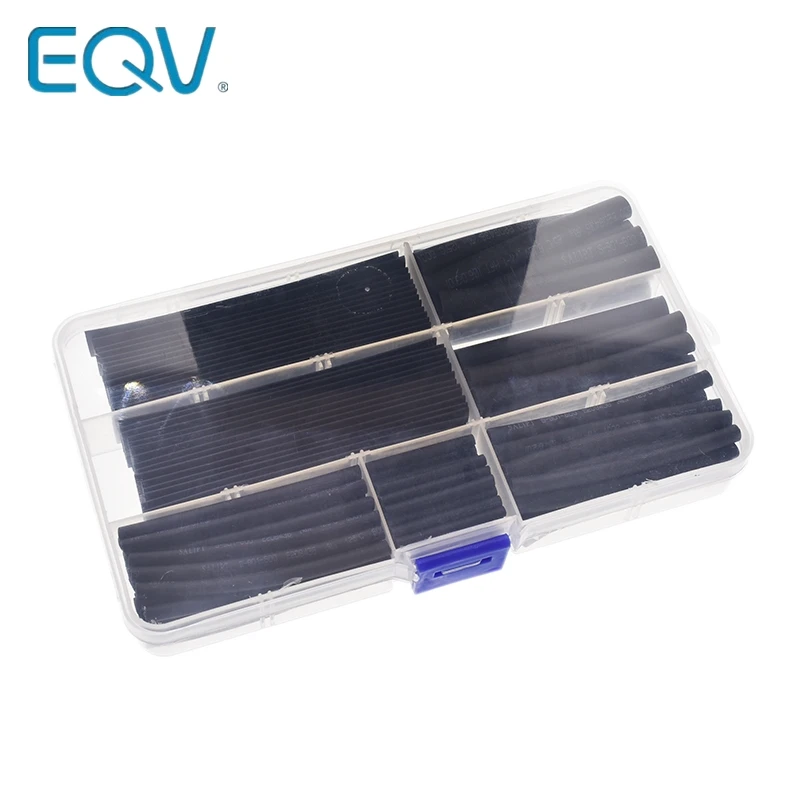 Kit de tubos de Tubo Termocontraíble, 2mm, 3mm, 4mm, 5mm, 6mm, 8mm, 10mm