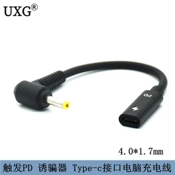 Cable USB-C PD para Portatil - Macho a USB-C Hembra