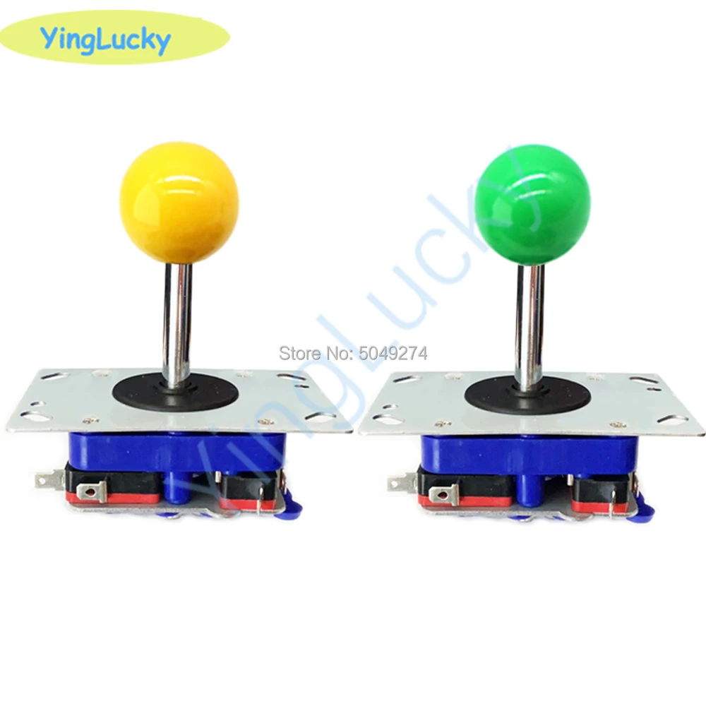Joystick Arcade DIY, kit de gabinete de arcade, copia de joystick zippy con microinterruptores, máquina de juego de salón recreativo usada, 2 uds. - imagen 2