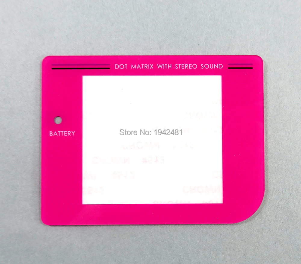 200 Uds lente de pantalla de plástico para Gameboy GB lente de pantalla protectora para Gameboy Protector de lente - imagen 5