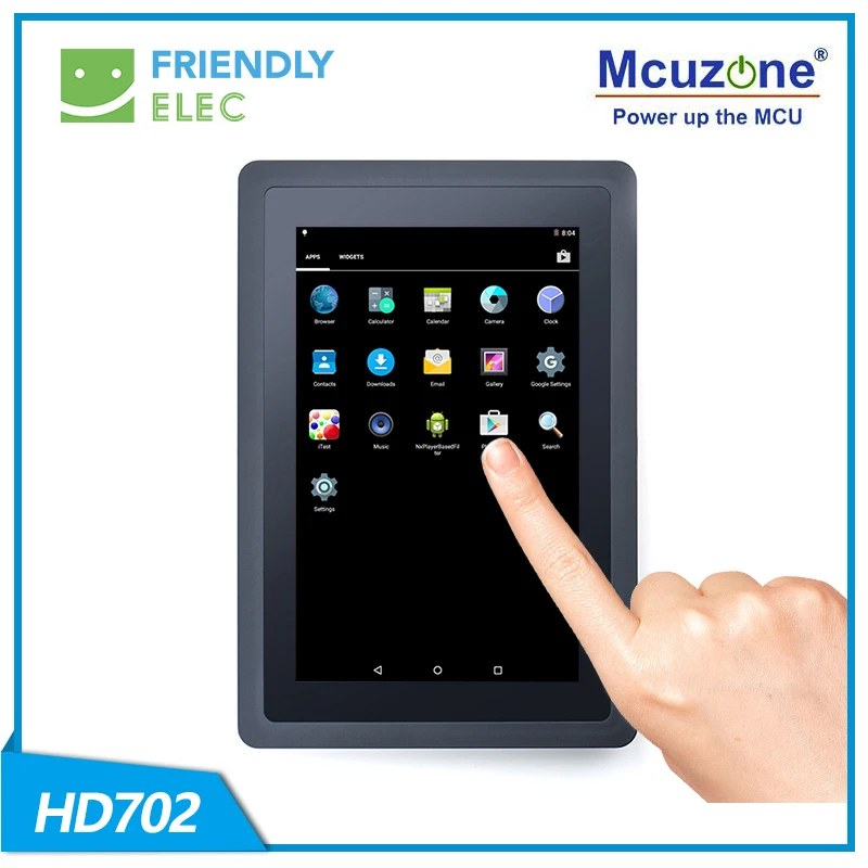 HD702, pantalla táctil capacitiva LCD de 7 pulgadas 800x1280, compatible con T2/T3/smart4418/6818/Tiny4412