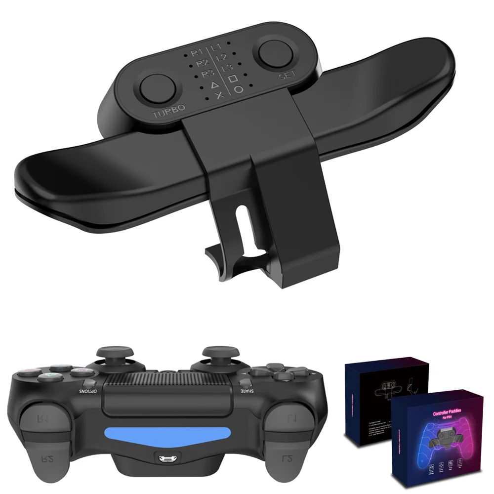 Accesorio de botón trasero del controlador para SONY PS4, adaptador de extensión trasera, accesorios de máquina electrónica con adaptador de llave Turbo - imagen 2