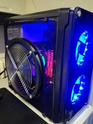 SXDOOL-ventilador de refrigeración de 250mm, 25cm, cc 12V, 1200 RPM, 40DBA Molex 4D, 250x30mm, gran tamaño, alto flujo de aire, PC, caja de ordenador, enfriador de servidor - imagen 3