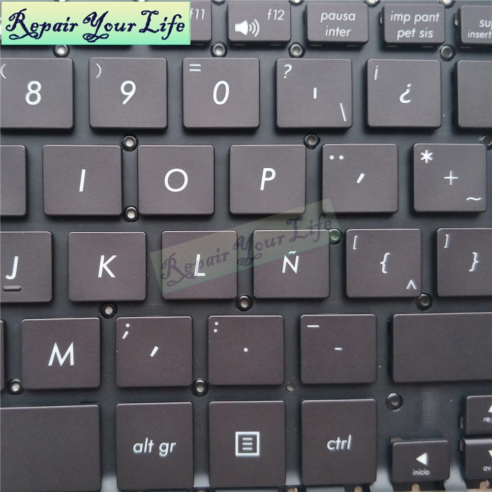 Teclado retroiluminado para ordenador portátil ASUS, accesorio para computador ZenBook UX430, UX430U, UX430UA, UX430UQ, UX430UN, 2627LA00 - imagen 3