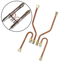 Racores hidráulicos de cobre para excavadora RC 1:14