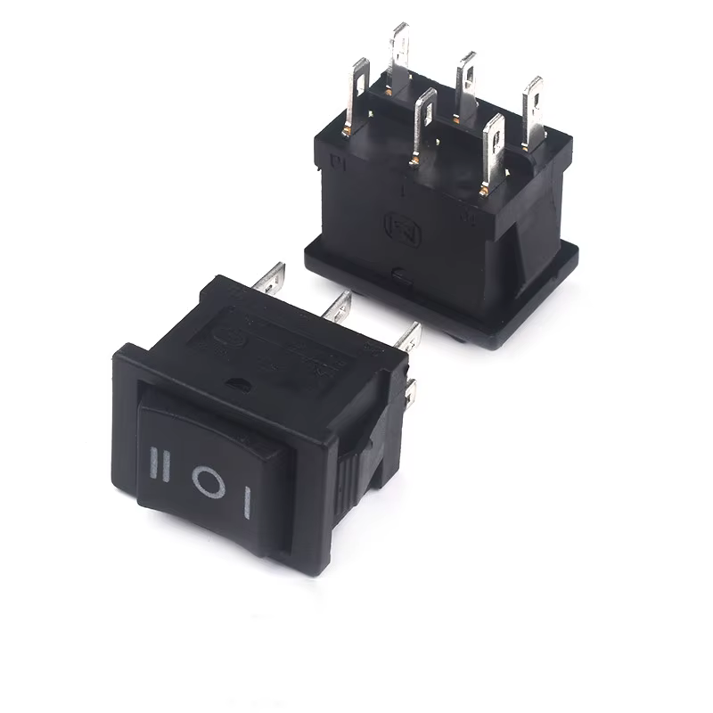 KCD1 Interruptor Basculante Negro 6A 250V 10A 125V 3/6 Pines - imagen 4