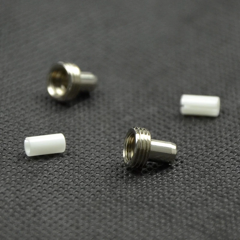 Pieza de metal + funda de cerámica, 10 juegos de 5mm y 7mm para VFL (localizador visual de fallos), accesorio de metal ZrO2, envío gratis, pieza de luz roja ELINK - imagen 4