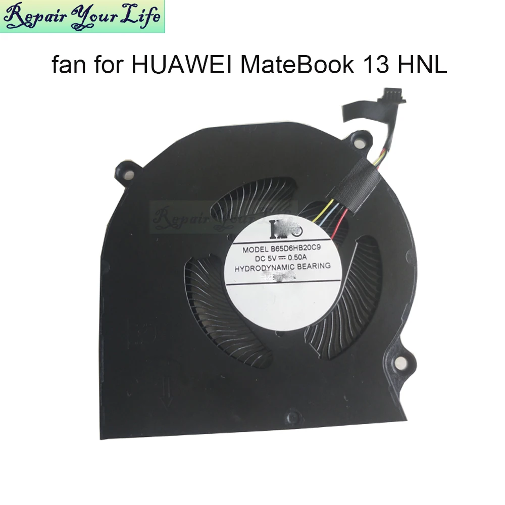 Ventilador de refrigeración de CPU para HUAWEI Matebook, radiador enfriador de PC, Notebook, B65D6HB20C9, HNL-WFQ9, DC5V, 13, 14, HNL-WFP9, EG60050S1-1C01C-S9A