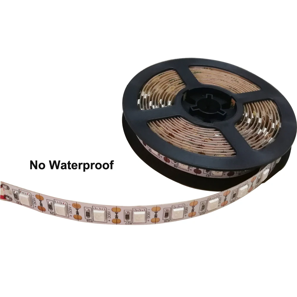 Tira de luz led impermeable para cultivo de plantas de interior, lámpara phyto para semillero de flores y vegetales, 5050 60leds/m 4 rojo 1 azul - imagen 2