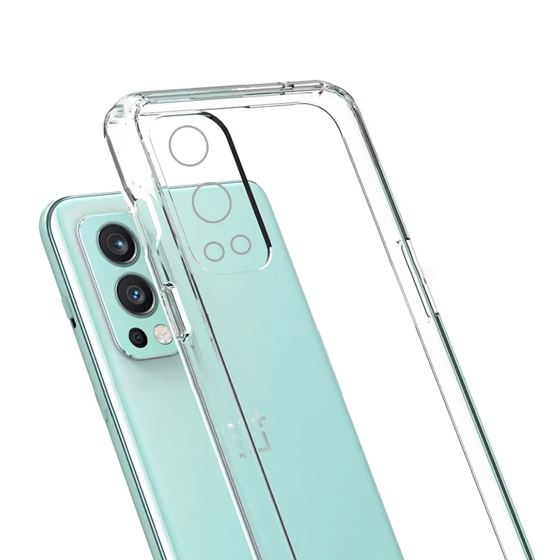 Funda de teléfono transparente de alta calidad para Oneplus Nord 2 5G, cubierta trasera protectora de lente transparente de TPU suave para hombre, 2021 - imagen 4