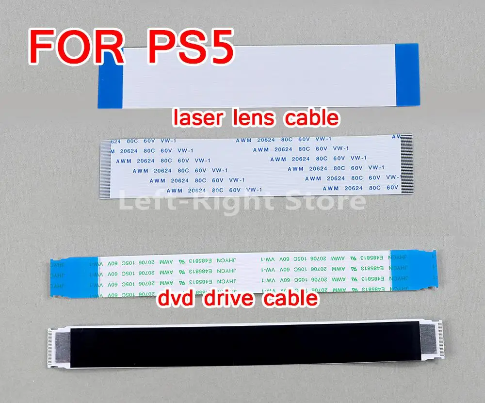 Reemplazo de 3 uds para controlador Sony PS5, unidad de Dvd de 24 pines, Cable de cinta de lente láser flexible, Cable de 40 pines para consola Playstation 5 - imagen 2