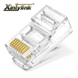 Conector RJ45 UTP Cat5e – 8P8C Modular Ethernet Sin Blindaje
