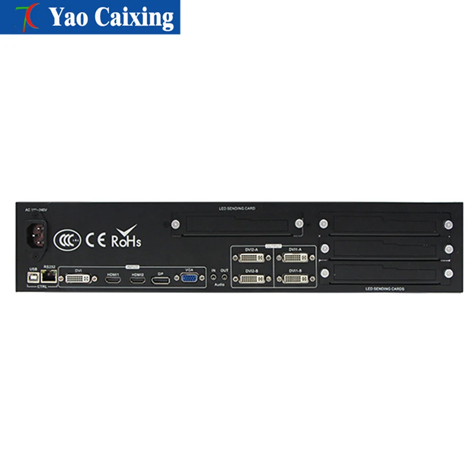 Procesador de entrada de vídeo HD 4K DP, pantalla a todo color de paso pequeño P1.8 / P1.6 / P1.5/P1.2, compatible con novastar/linsn, tarjeta de envío - imagen 2