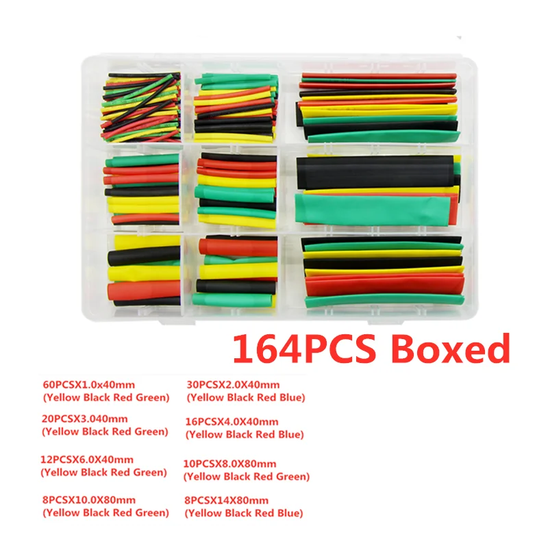 164PCS Boxed