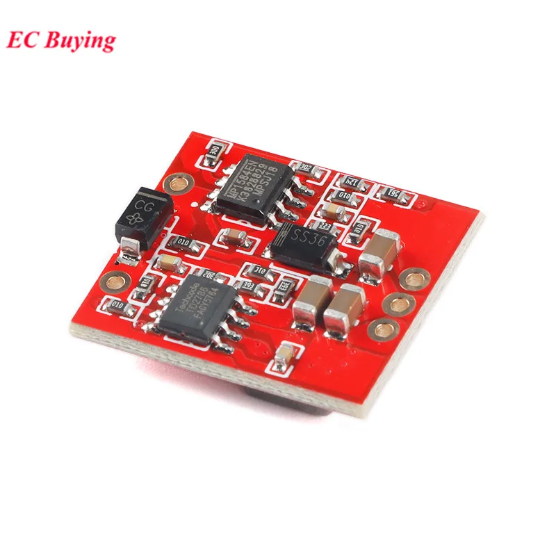 5 uds/1 unidad DC-DC convertidor reductor placa reguladora de voltaje Dual DC ± 5V 9V 12V 15V 18V a 7,5-28V 1A módulo de fuente de alimentación - imagen 4