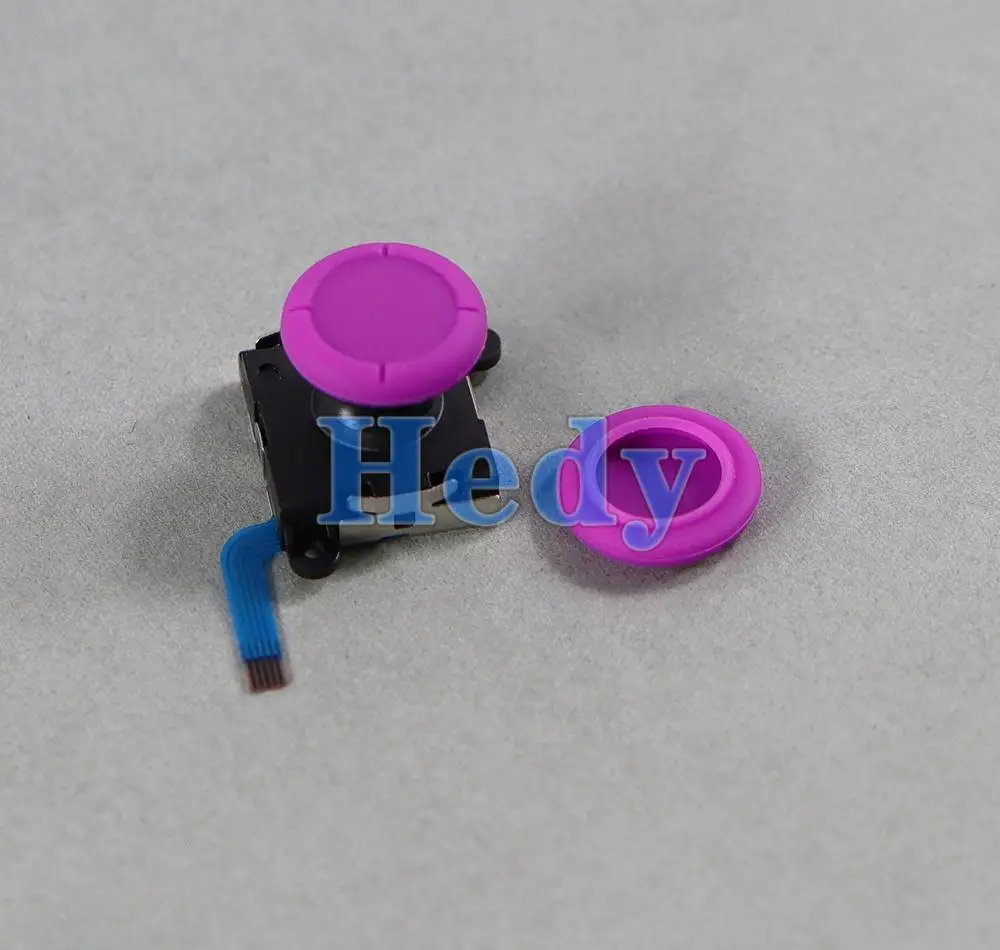 100 Uds. Joystick analógico 3D, tapa de agarre, botón, herramienta de reparación de Control de tecla para controlador Joycon Nintend Switch Lite NS - imagen 3
