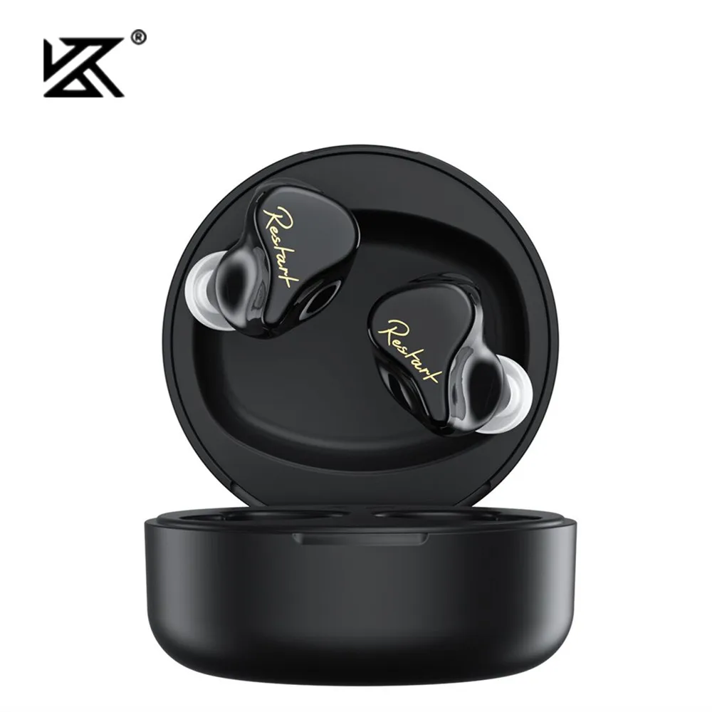 KZ SKS TWS auriculares inalámbricos verdaderos Bluetooth 5,2 1BA 1DD juego híbrido auriculares deportivos Control táctil auriculares con cancelación de ruido Z3 Z1 - imagen 2