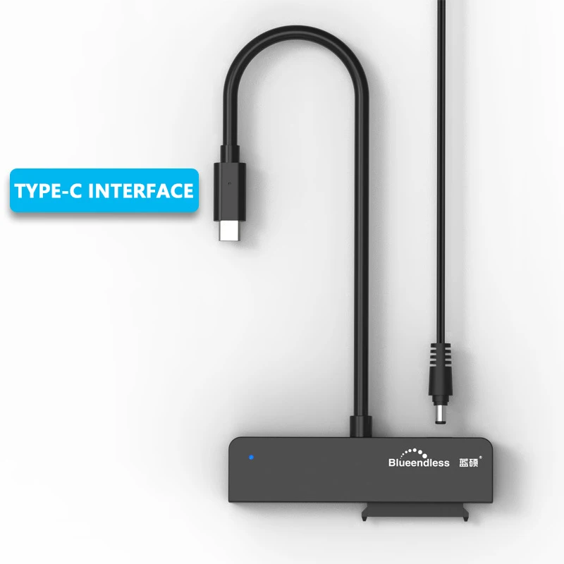 UTHAI easy drive line usb3.0 a sata portátil 2,5 pulgadas 3,5 pulgadas disco duro cable adaptador universal con fuente de alimentación - imagen 4