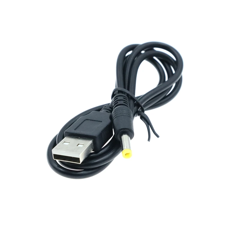 Adaptador de corriente CC de 0,8 m, conversión USB a conector de ángulo recto negro de 4,0x1,7mm, pequeño conector de ventilador de audio, cable de carga - imagen 2