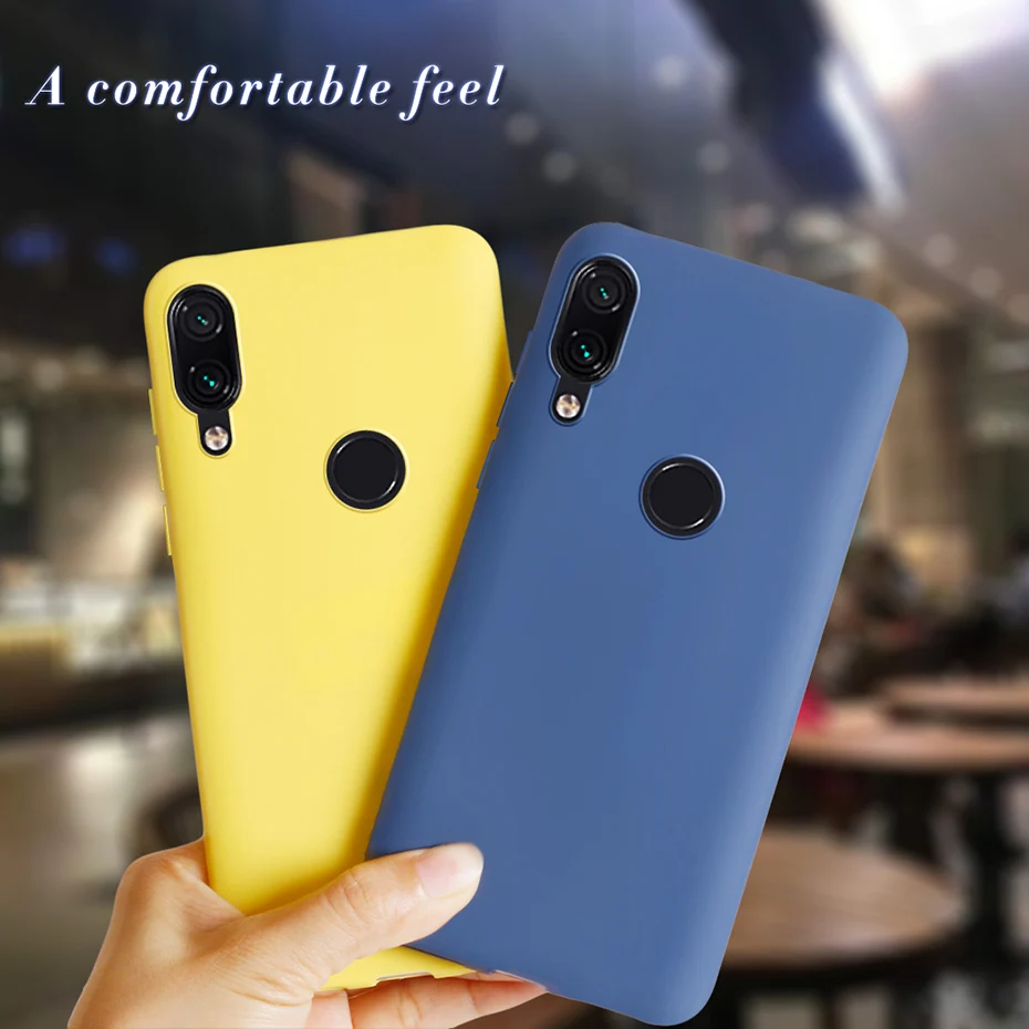 Fundas de teléfono para Xiaomi Redmi Note 7, funda de silicona de Color suave para Xiaomi Redmi 7 Redmi7, funda trasera Redmi Note 7 Coque - imagen 5