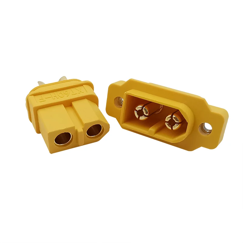 XT60E1-M-conector macho XT60H para batería Lipo RC, XT60 conector hembra, funda montable para coche, Dron FPV, 1 par - imagen 5
