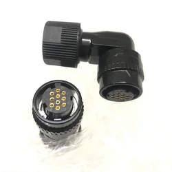 Conector FANUC para codificador de 10 pines con salida lateral