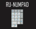 B Cyan Ru Numpad x1