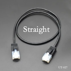 Cable Ethernet Cat6 RJ45 90º Plano UTP – Gigabit Alta Velocidad