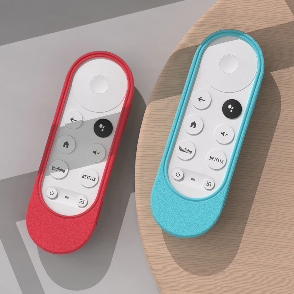 Funda de silicona SIKAI para Chromecast para Google TV 2020, funda protectora a prueba de golpes con control remoto por voz para Google Remote Chromecast - imagen 3
