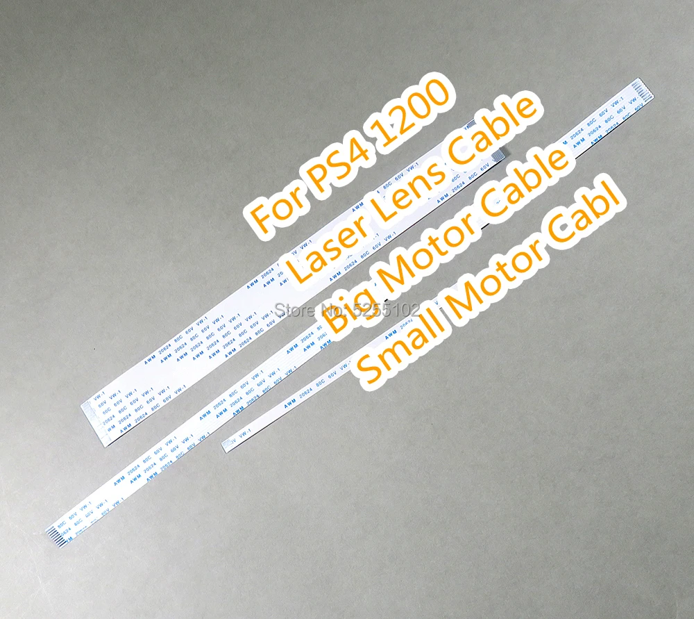 200 Uds. Cable de Motor grande de luz de repuesto Cable de cinta flexible de accionamiento de Motor pequeño para Playstation 4 PS4 1200 lente láser de Motor
