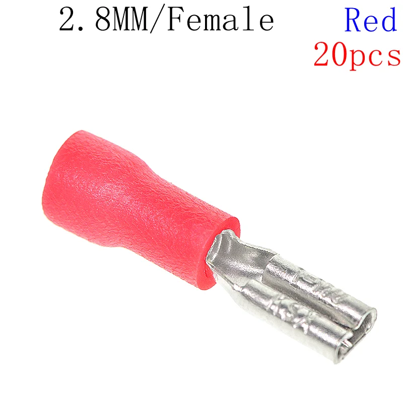 2.8mm female 20pcs